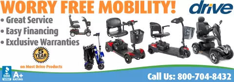 Living Well Stores: Power Mobility Scooter by Drive Medical