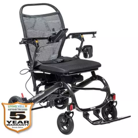 Drive Medical CarbonTouch Power Wheelchair