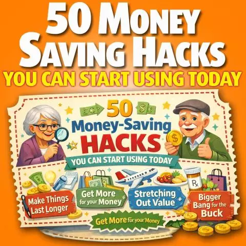 50 Money-Saving Hacks You Can Start Using Today
