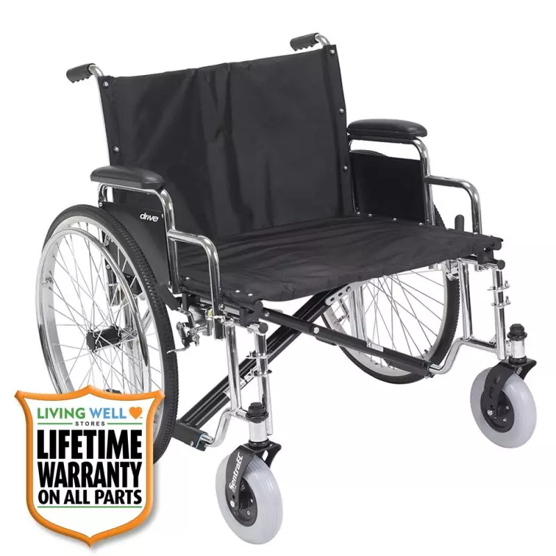 Drive Medical Sentra EC Heavy Duty Extra Wide Wheelchair