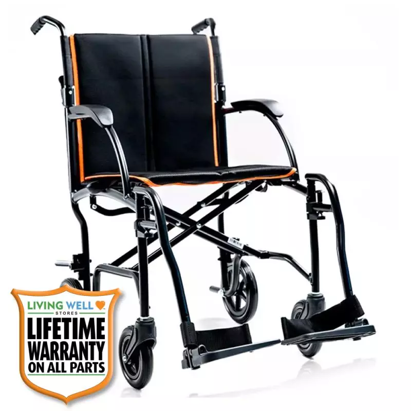 Feather Transport Wheelchair weighs just 13 lbs