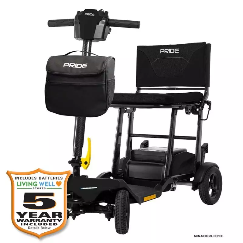 Pride Mobility GoGo Super Portable weighs just 41 lbs!