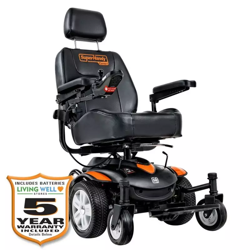 GoRide CRX Midwheel drive Powerchair by SuperHandy
