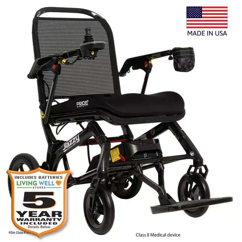 Pride Mobility Jazzy Ultralight power wheelchair 