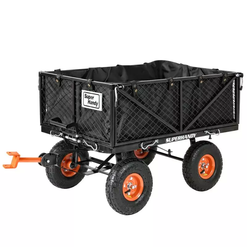 SuperHandy Tugger garden dump cart