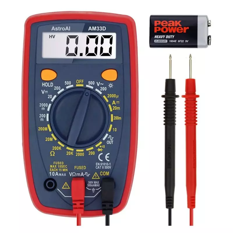 Digital Multitester for Electronics Devices