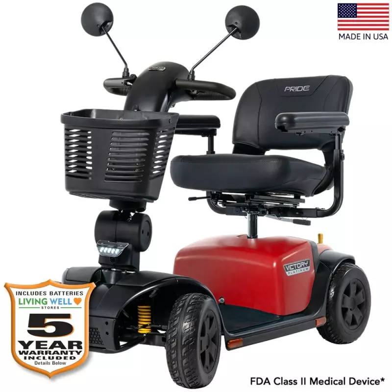 Pride Mobility Victory Platinum 4 wheel scooter