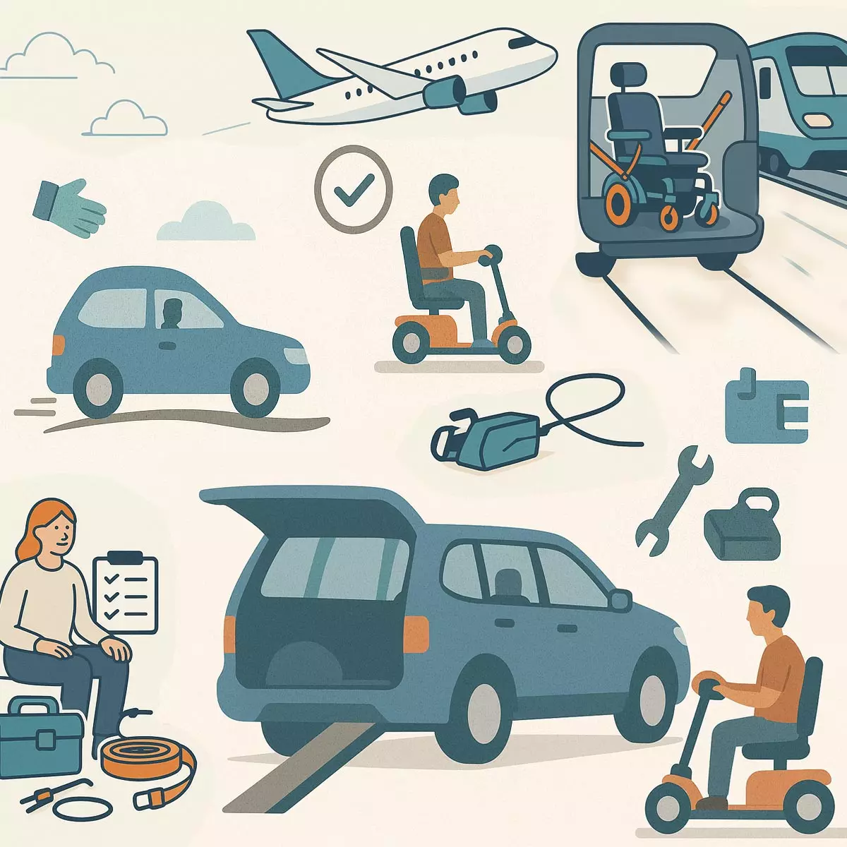 Know Before You Go – Traveling by Car with your Power Scooter or Wheelchair