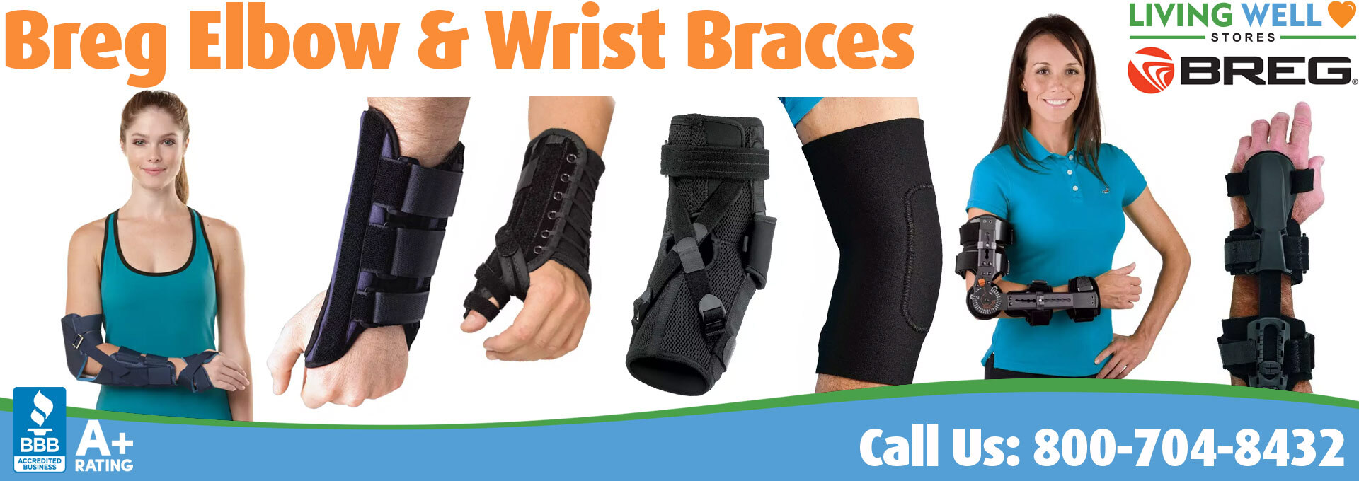 Living Well Stores: The Best Elbow and Wrist Braces Made by Breg