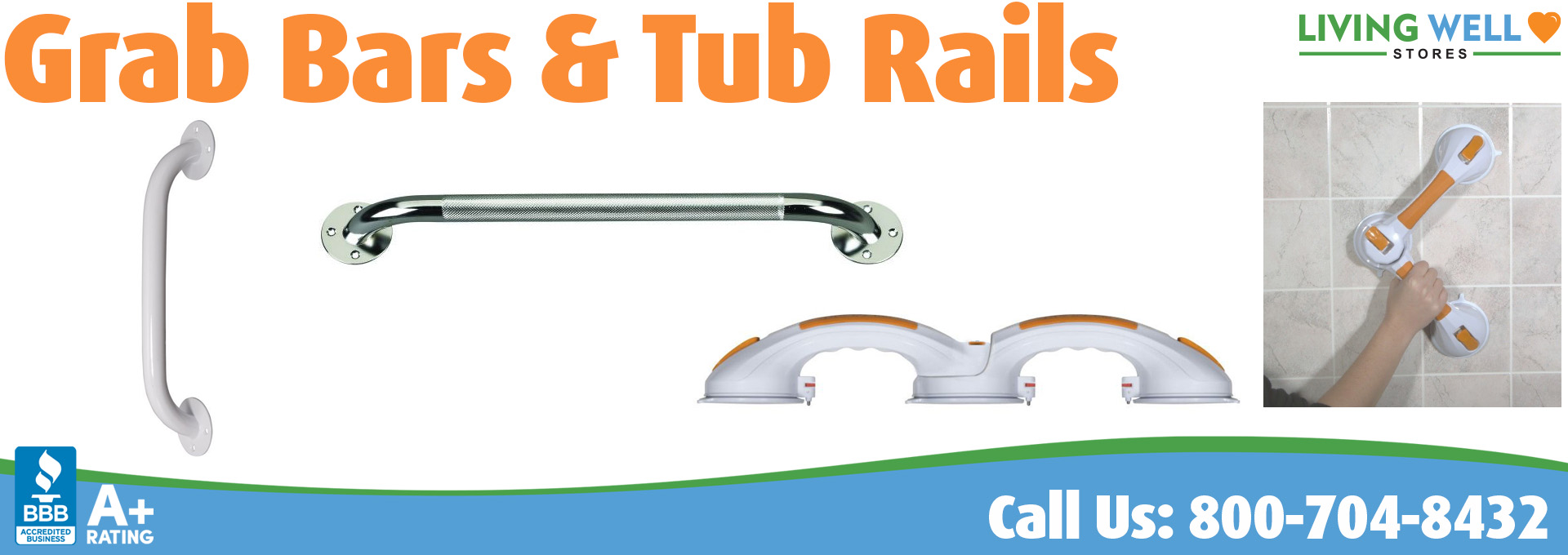 Living Well Stores: Grab Bars