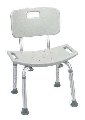 Drive Medical Grey Bathroom Safety Shower Tub Chair