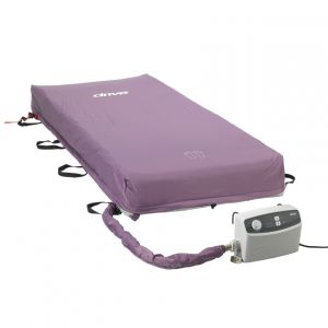 Drive Medical Med Aire Low Air Loss Mattress Replacement System with Alternating Pressure