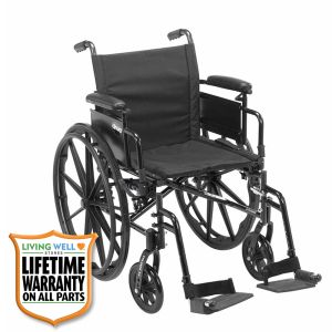 Drive Medical Cruiser X4 Lightweight Dual Axle Wheelchair