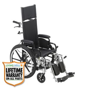 Drive Medical Viper Plus Lightweight Reclining Wheelchair
