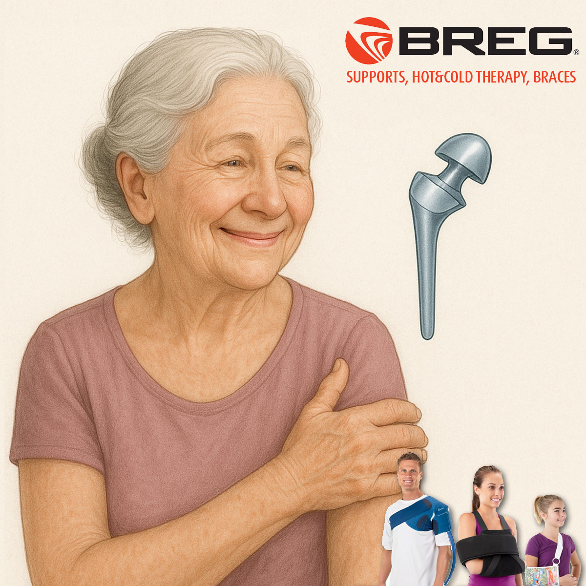 Cold Therapy Helps With Recovery From Shoulder Replacement Surgery