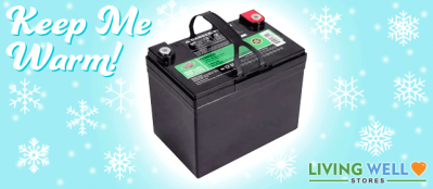 Winterize Your Power Mobility Scooter Batteries