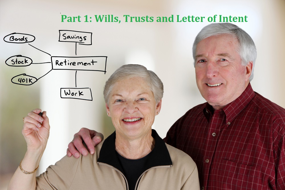 Retirement age couple and estate planning